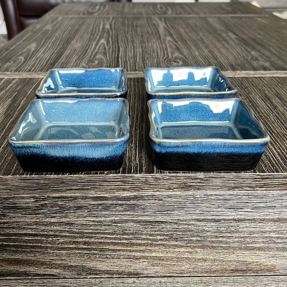 NWT set of 4 ceramic Bakers/Tray/Dish - Picture 2 of 4